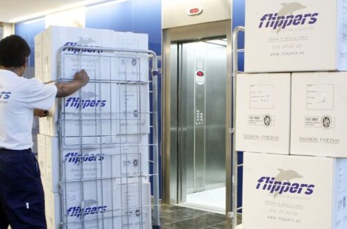 Empresa de mudanzas Flippers